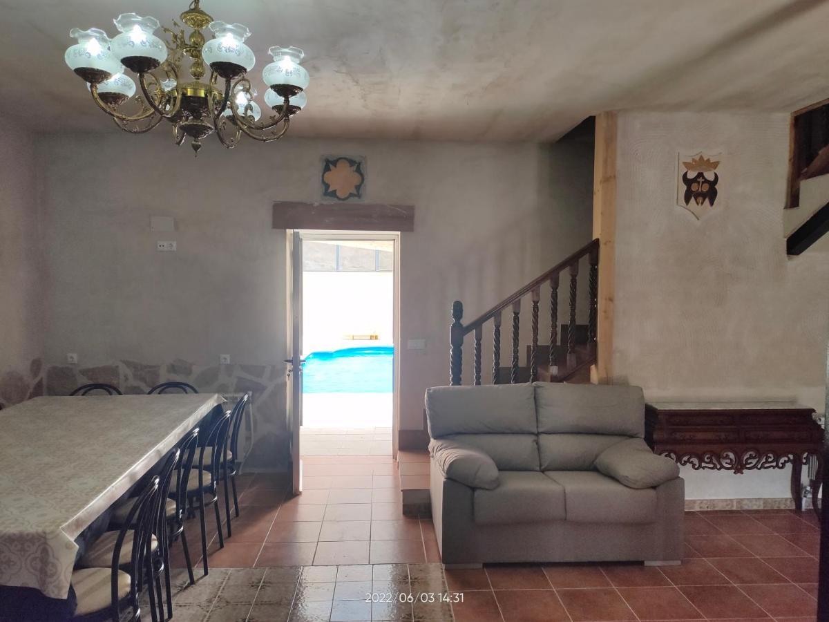 Casa Rural Banos Del Rey Con Piscina Climatizada Vega de Santa María Eksteriør billede