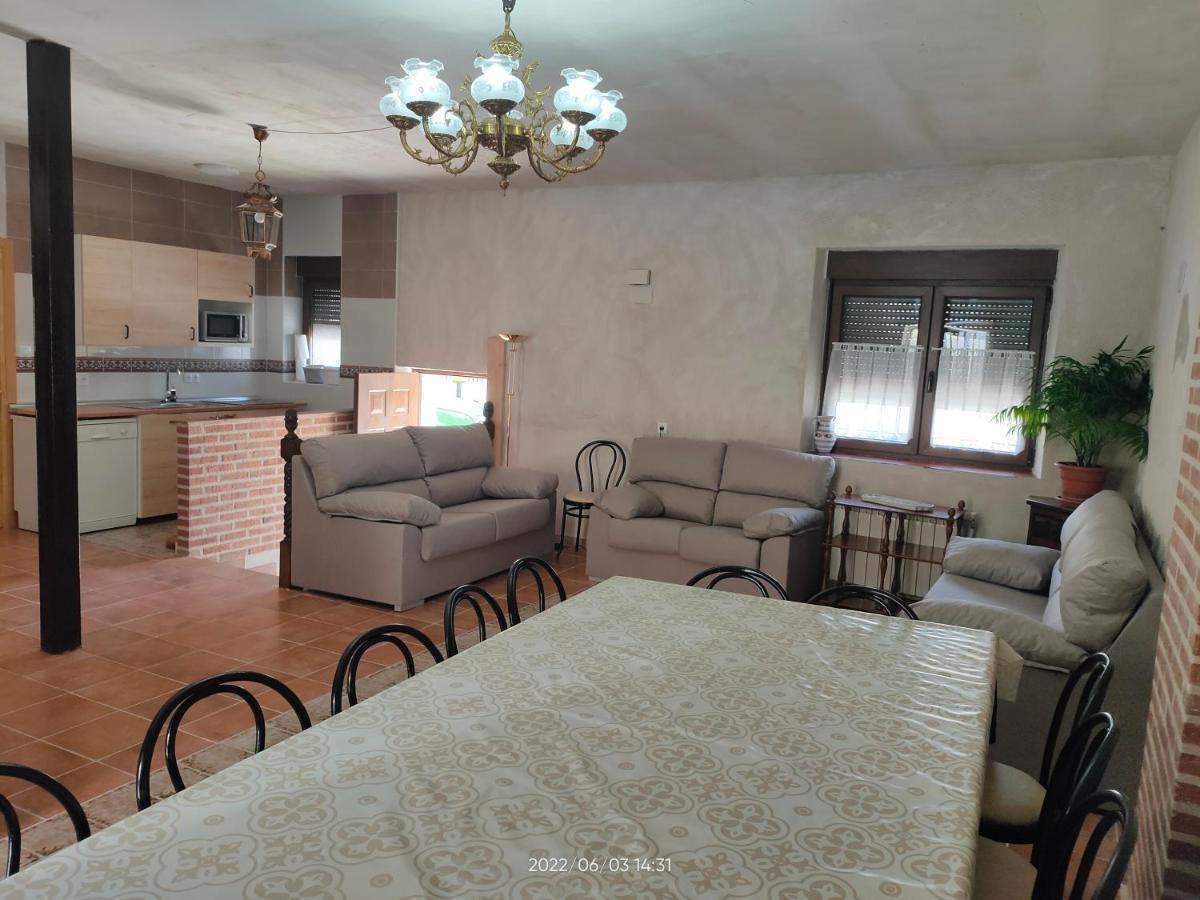Casa Rural Banos Del Rey Con Piscina Climatizada Vega de Santa María Eksteriør billede