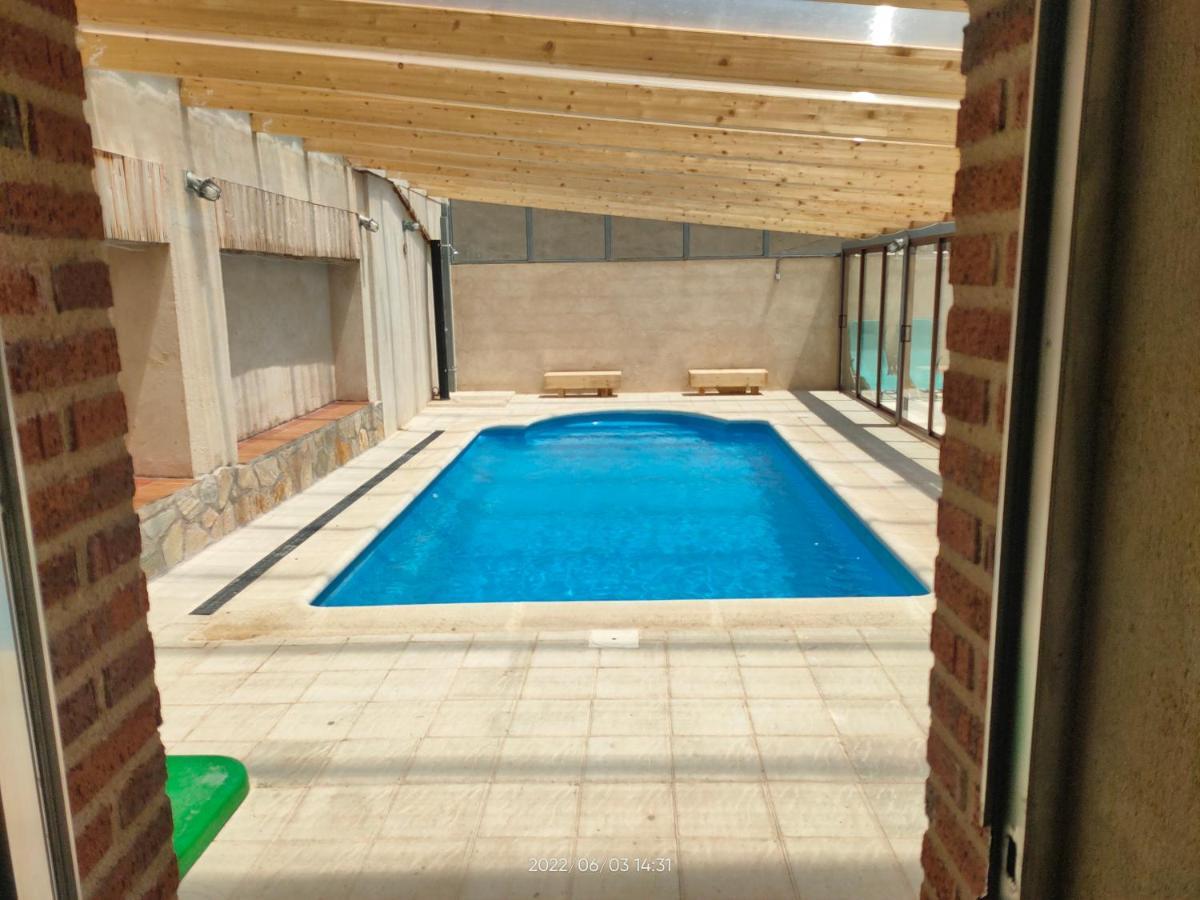 Casa Rural Banos Del Rey Con Piscina Climatizada Vega de Santa María Eksteriør billede